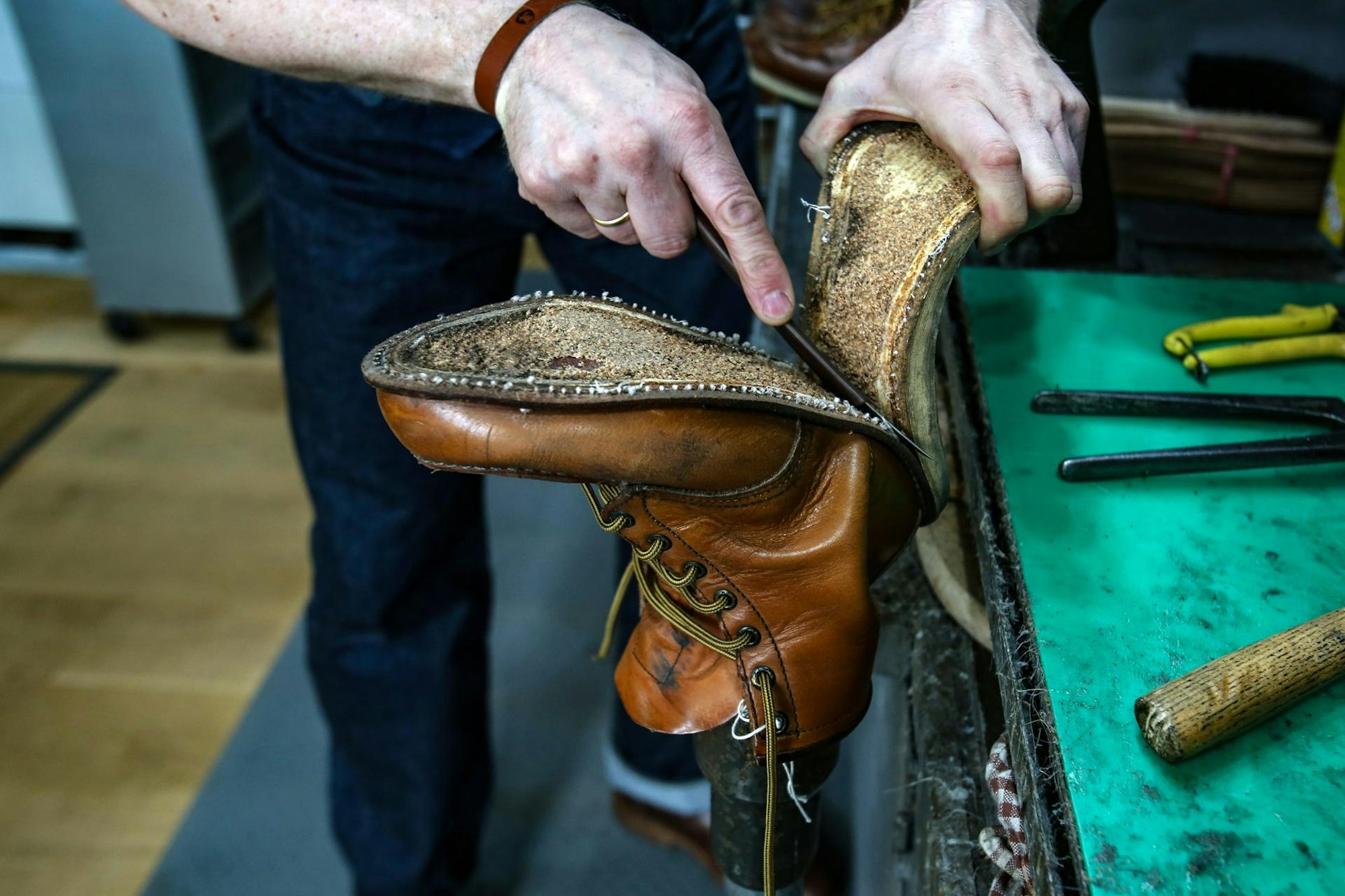 Schuhgoot Ingo Keller Arbeit
