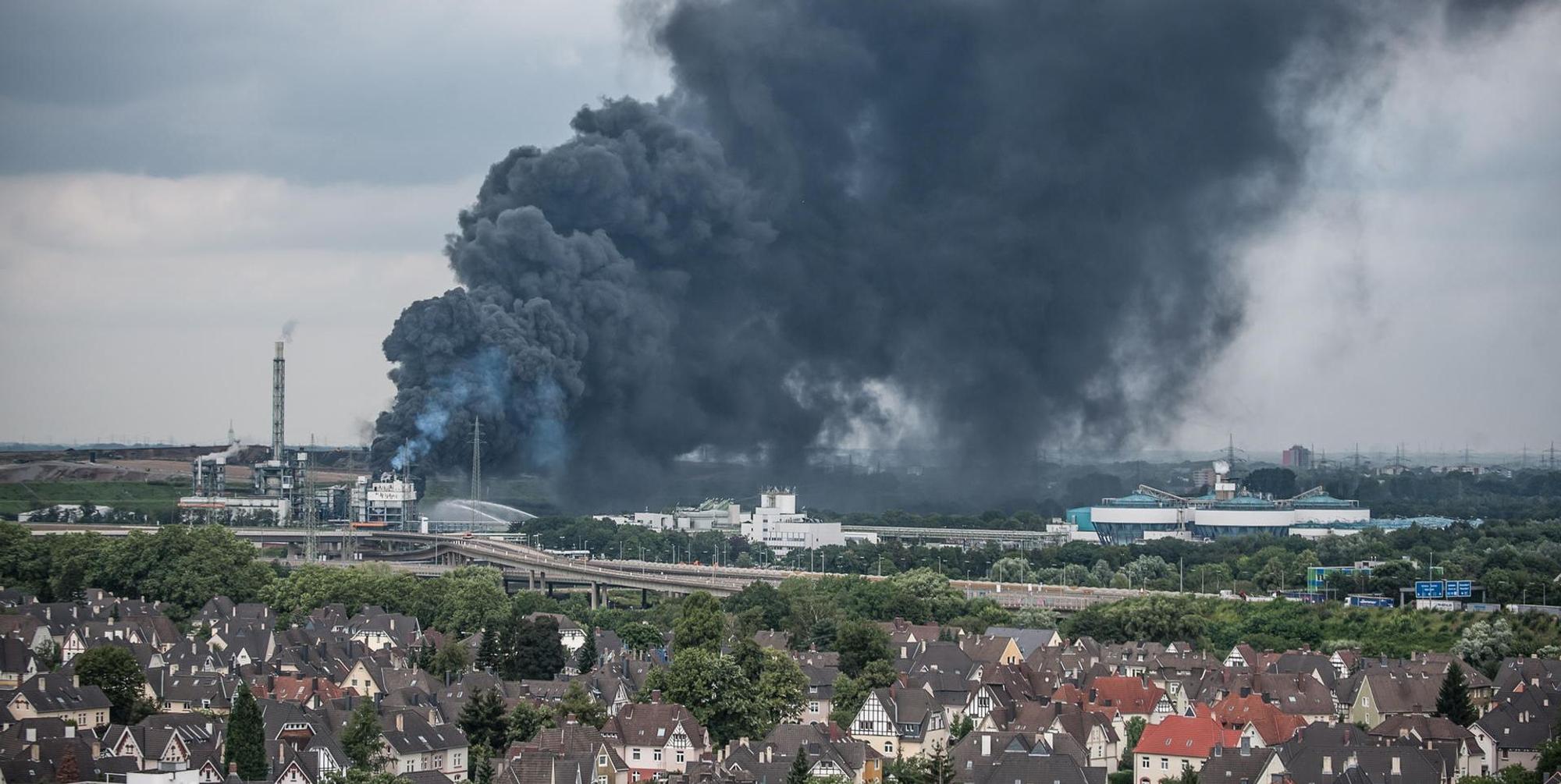 Bürrig Explosion Abwasser Leverkusen Currenta