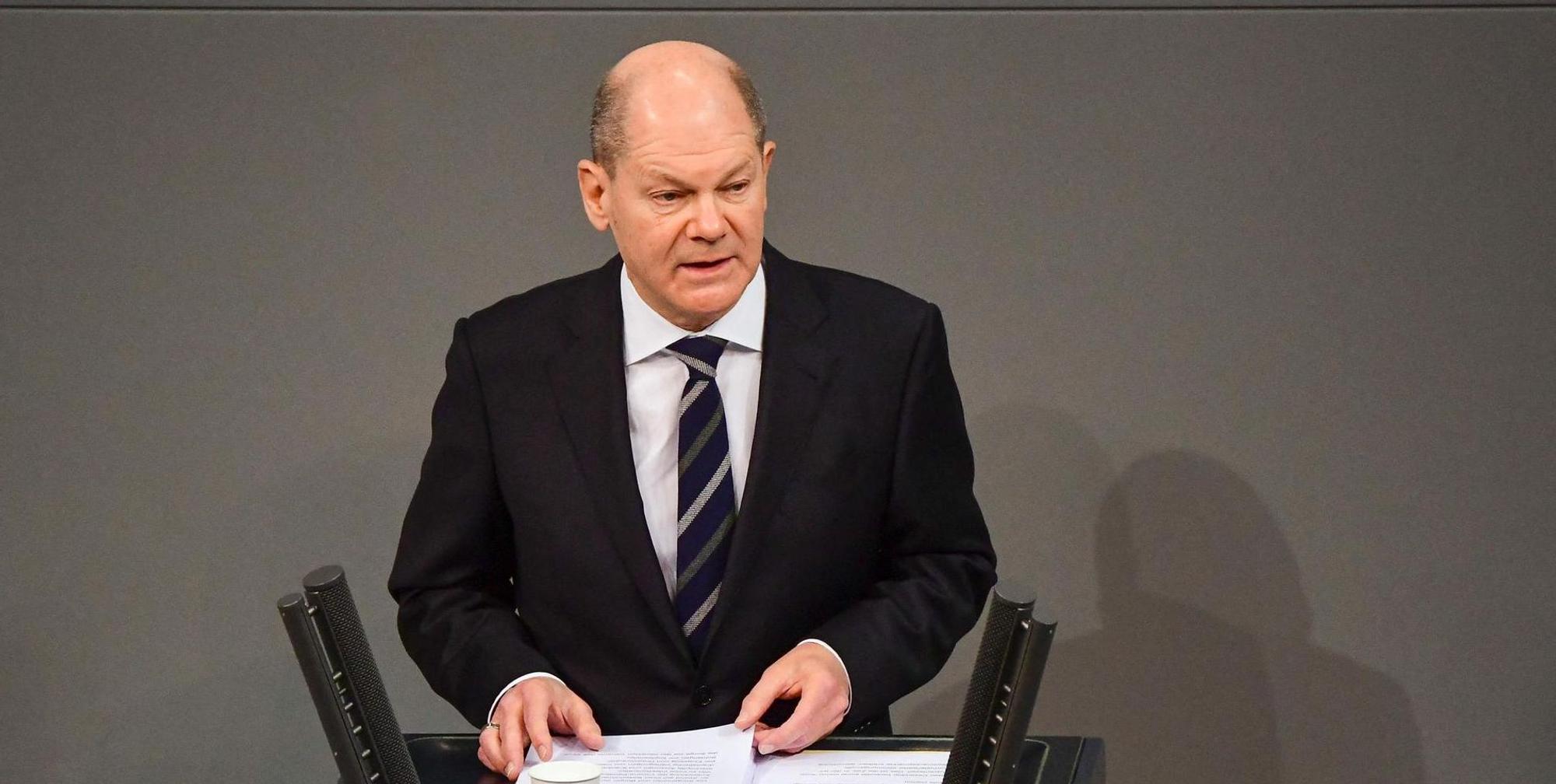 Scholz Regierungserklärung