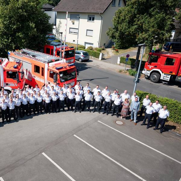 Ehrung Feuerwehr Bergisch Gladba