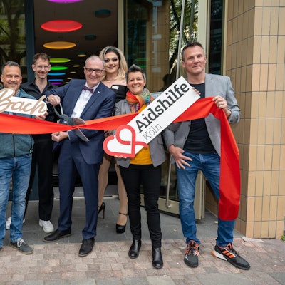 Einweihung Aidshilfe Cafe