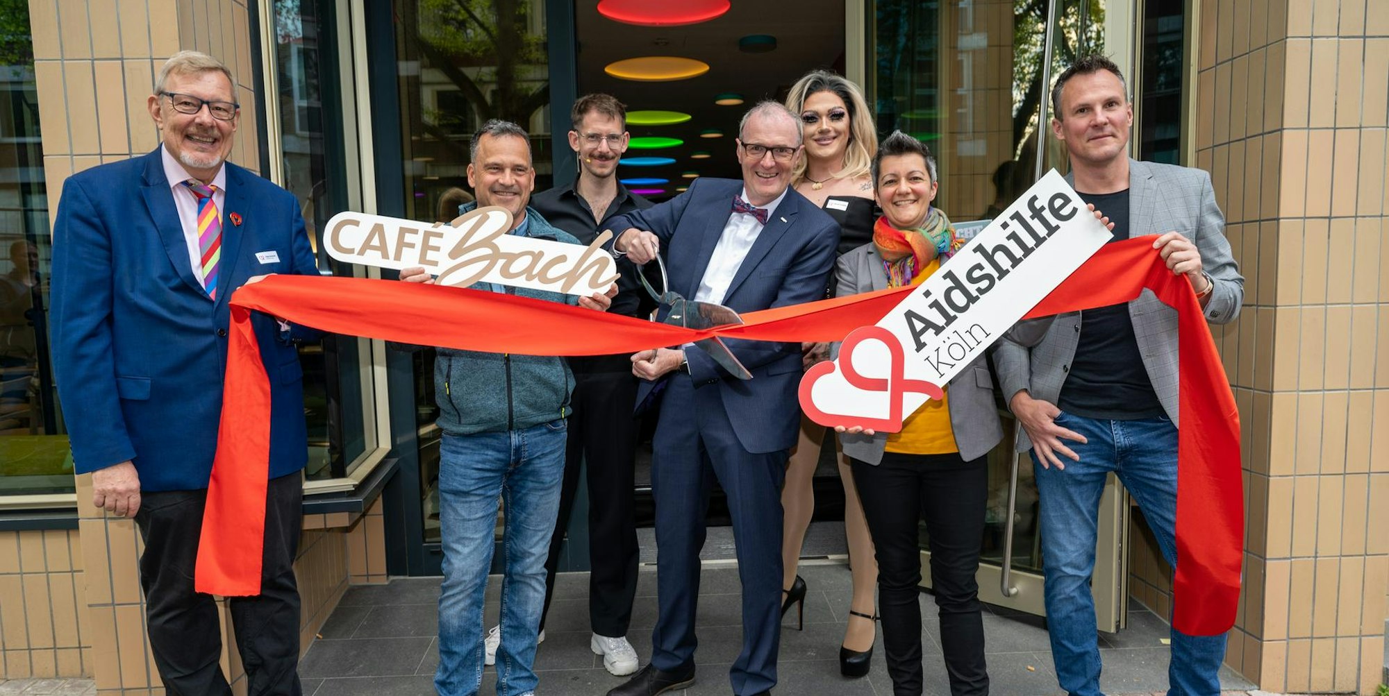 Einweihung Aidshilfe Cafe