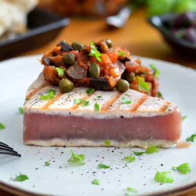 thunfisch caponata