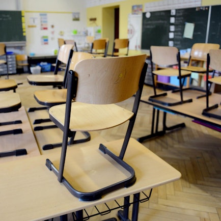Leeres Klassenzimmer 171211