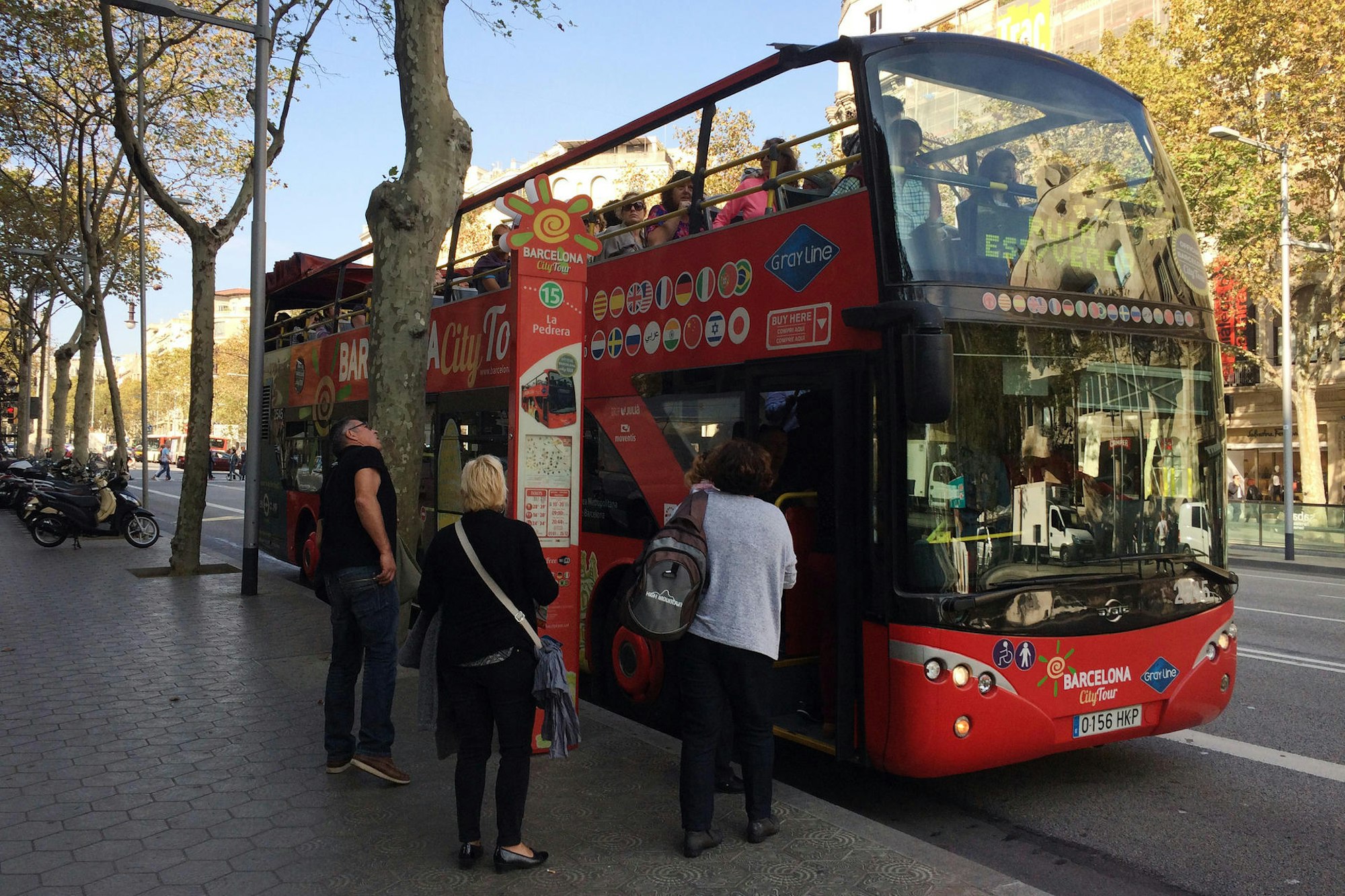 Barcelona Touristenbus