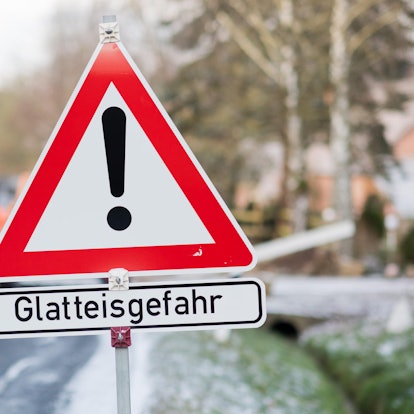 Symbolbild Glatteis
