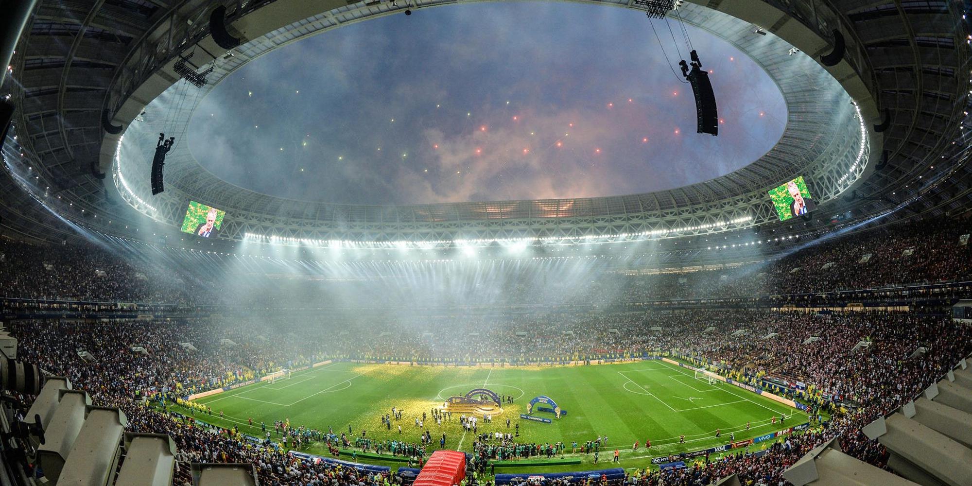 Fußball WM Stadion 2018