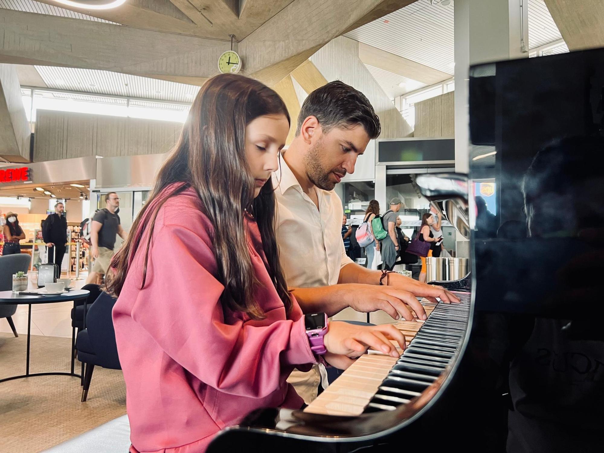 Flughafen Klavier