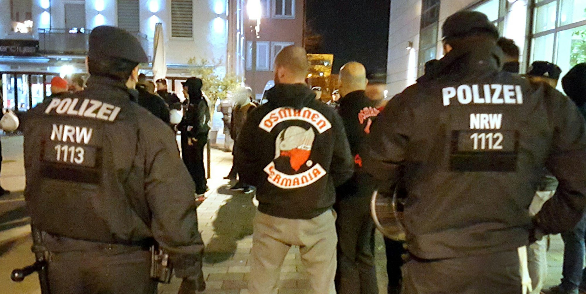 Osmanen Germania Polizeieinsatz