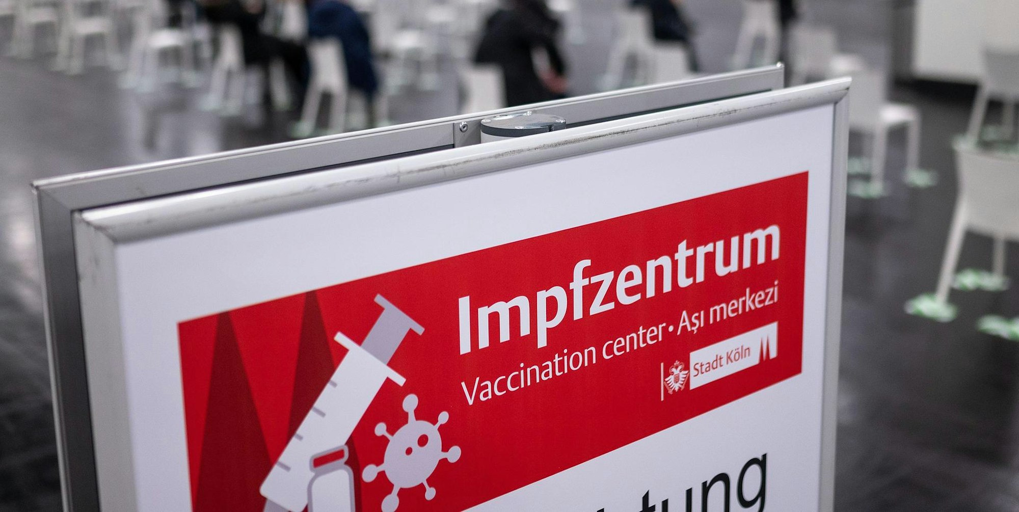 Impfentrum Köln Symbol
