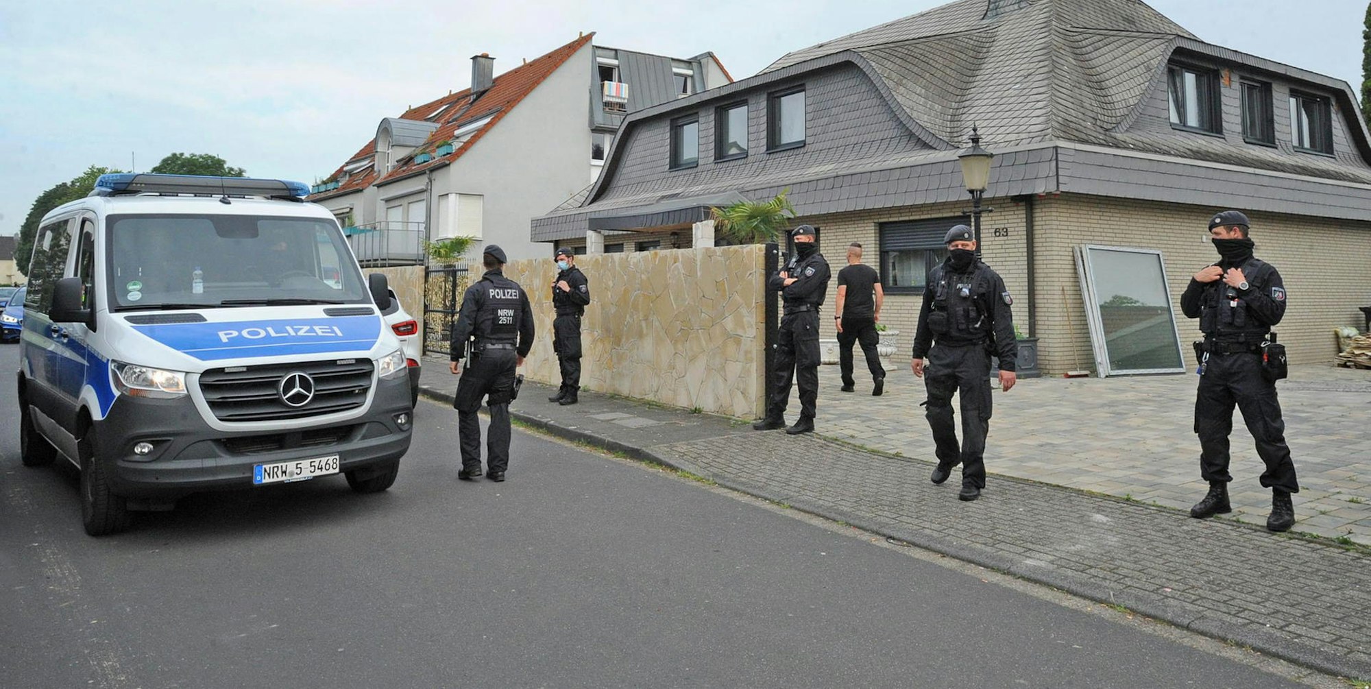 Leverkusen Clan Villa Razzia