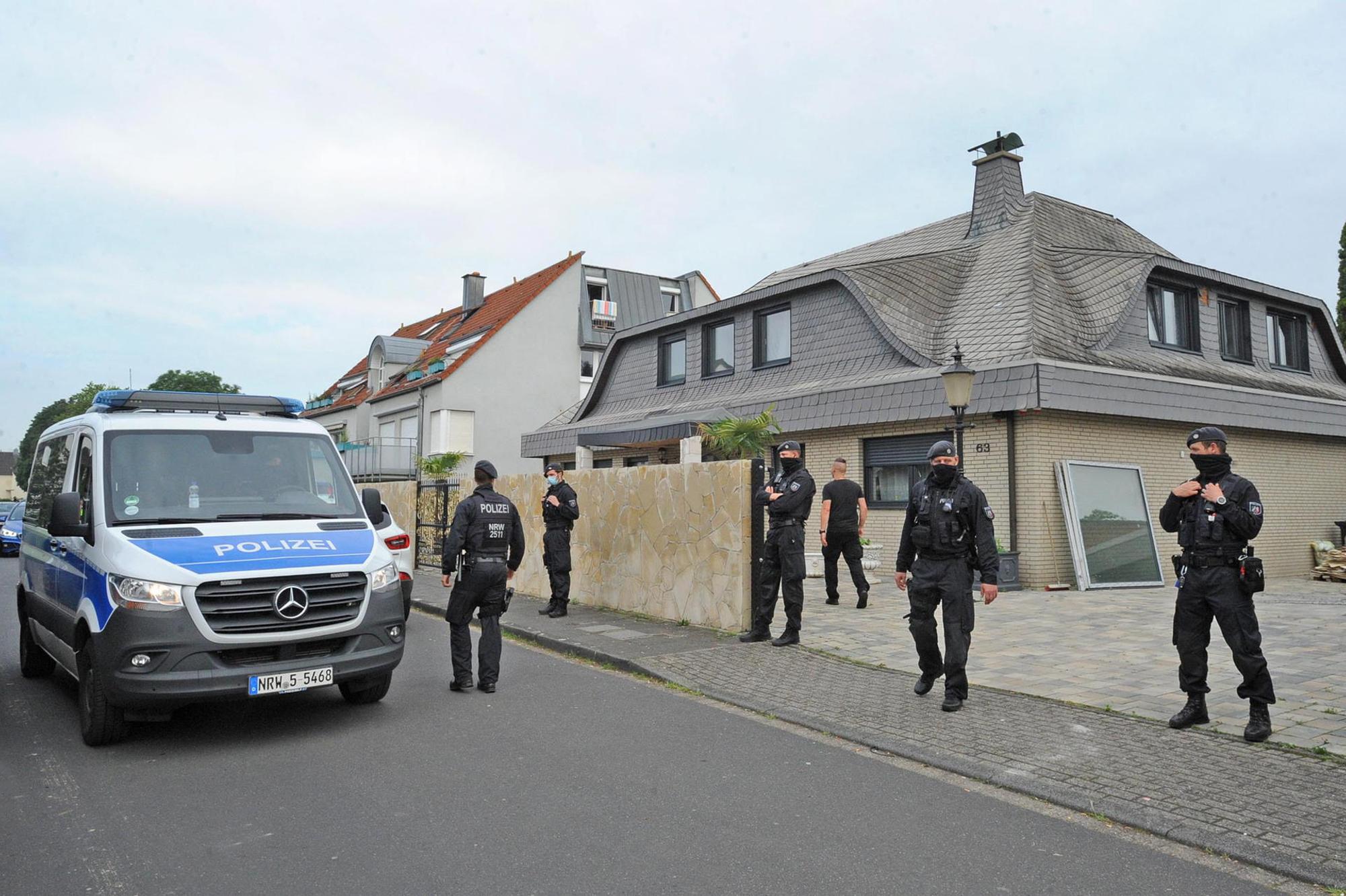 Leverkusen Clan Villa Razzia