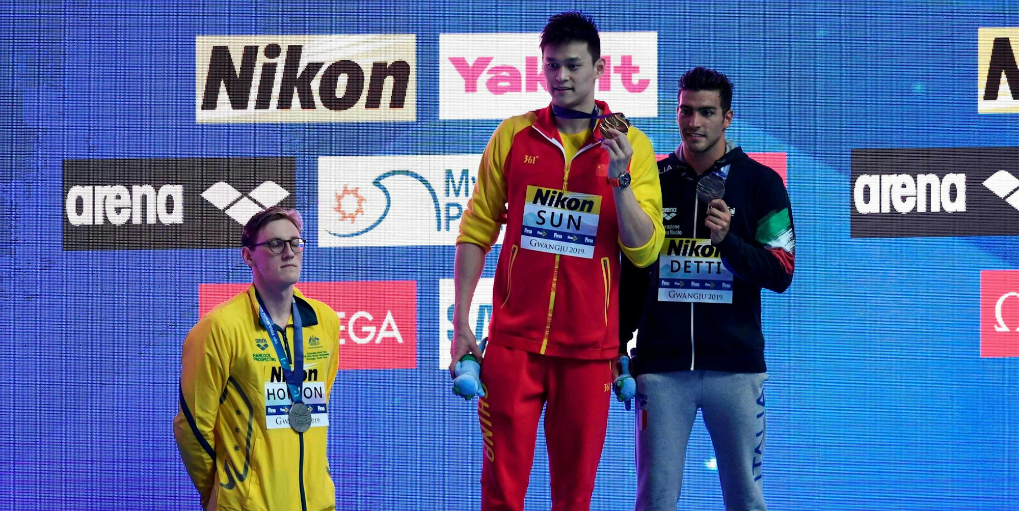 Sun Yang Mack Horton