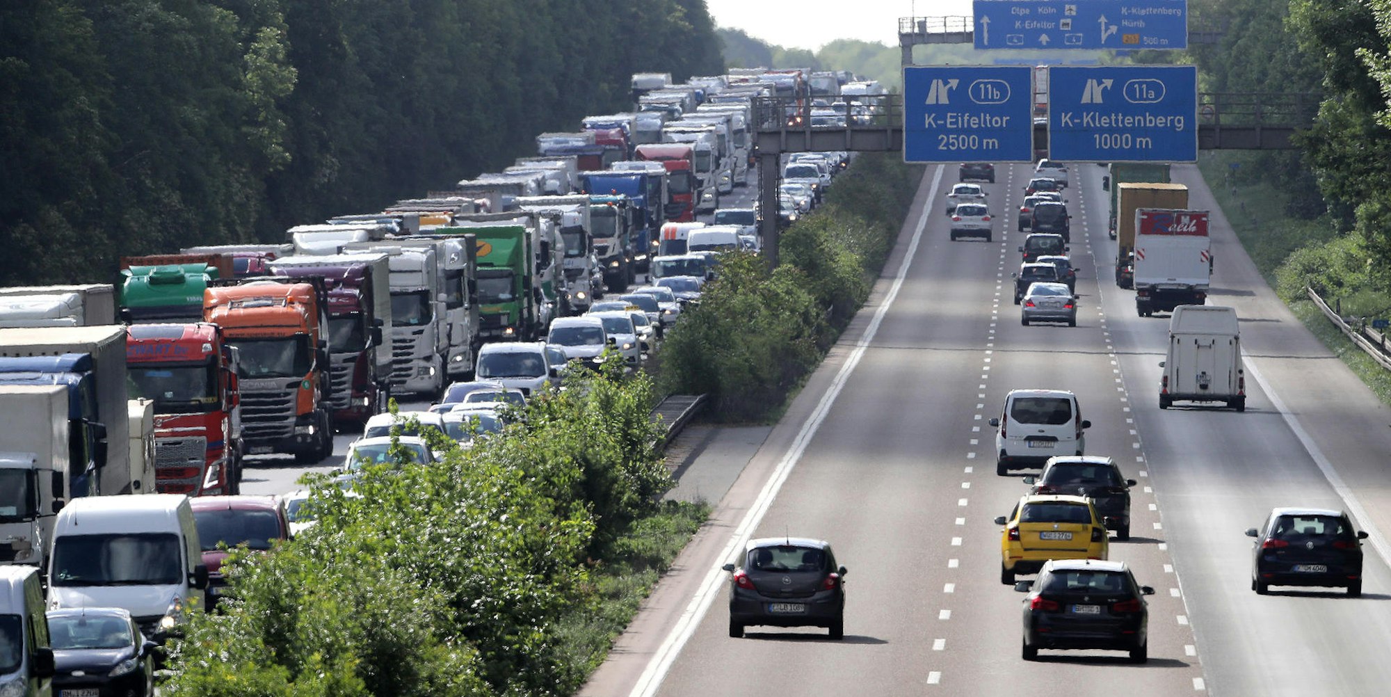 Stau A4 Köln 120520