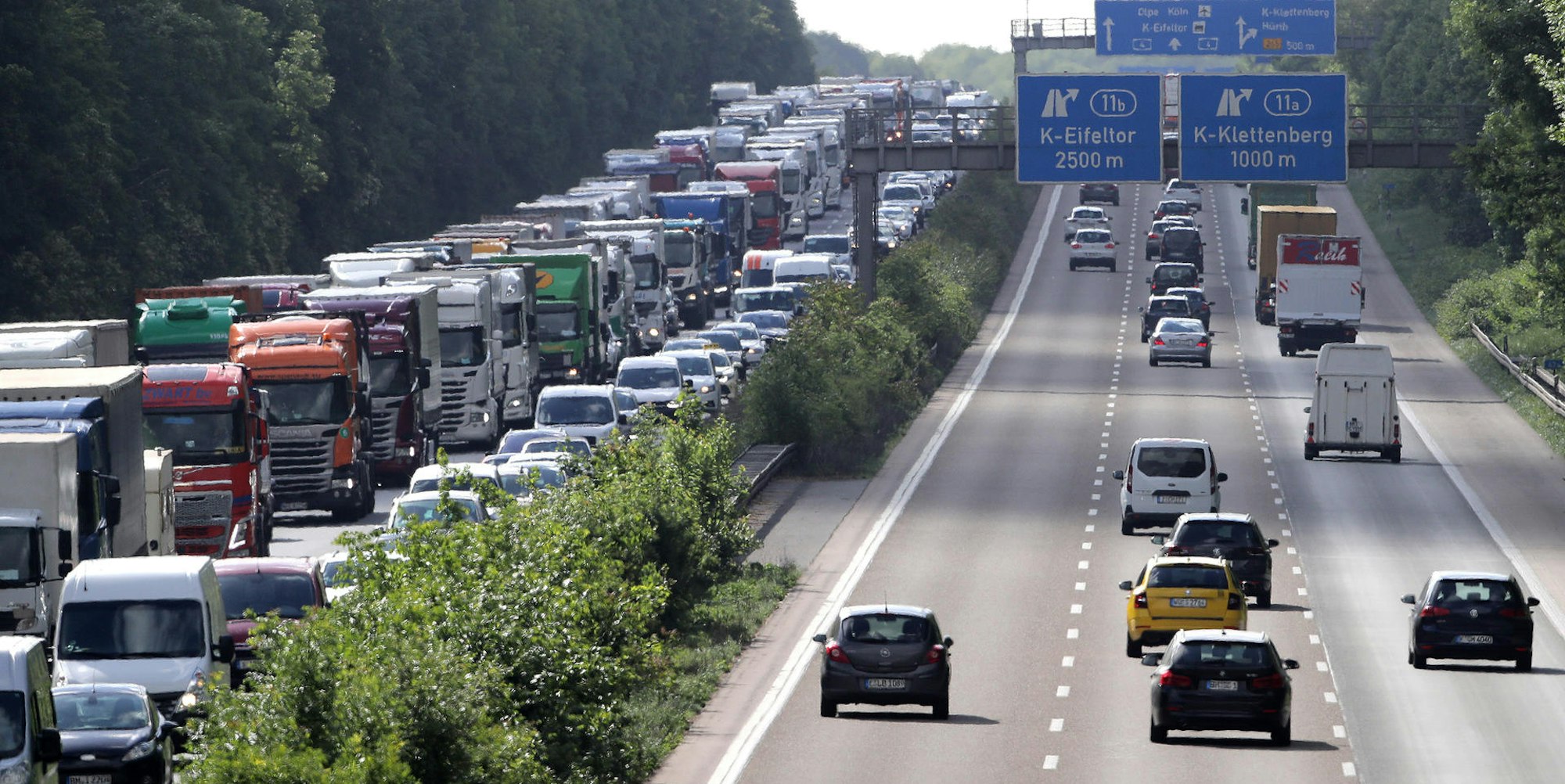 Stau A4 Köln 120520