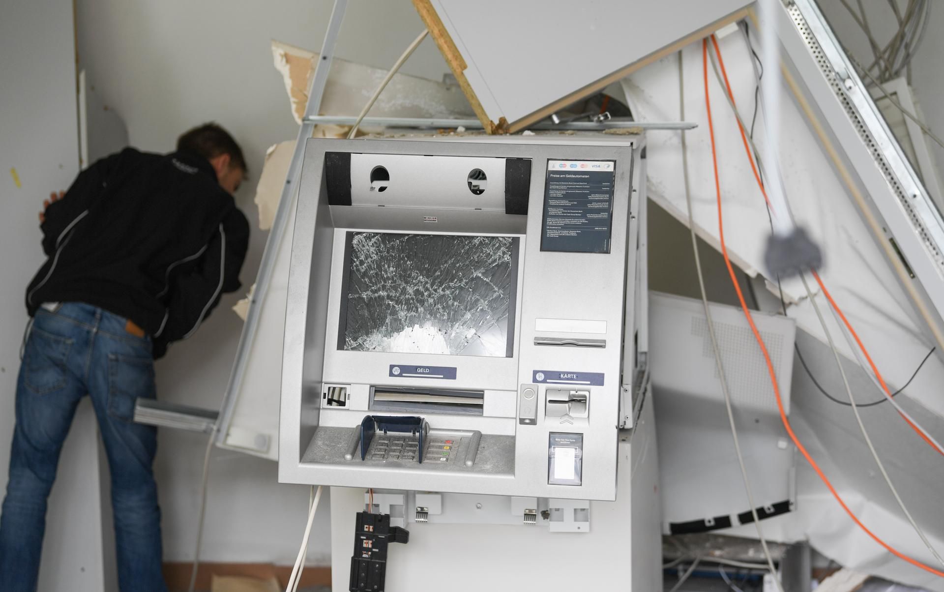 Geldautomatensprengung dpa
