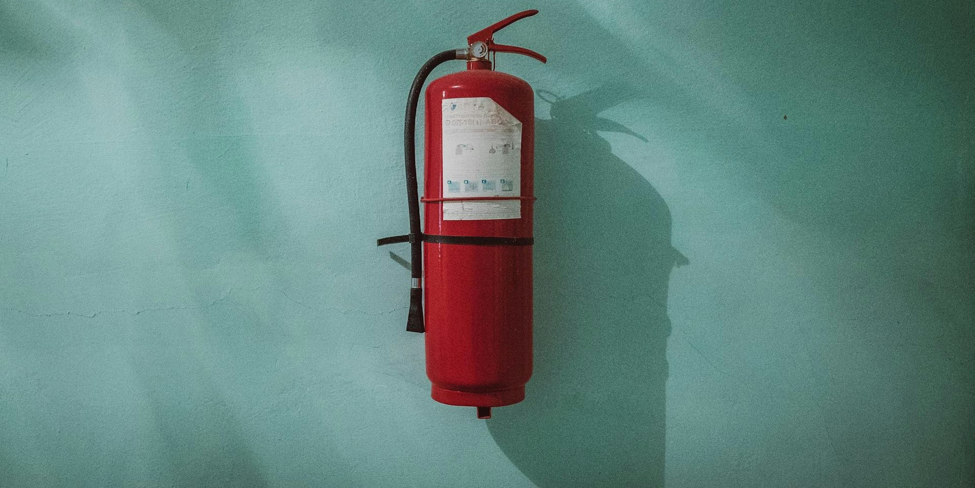 Feuerlöscher Symbolbild