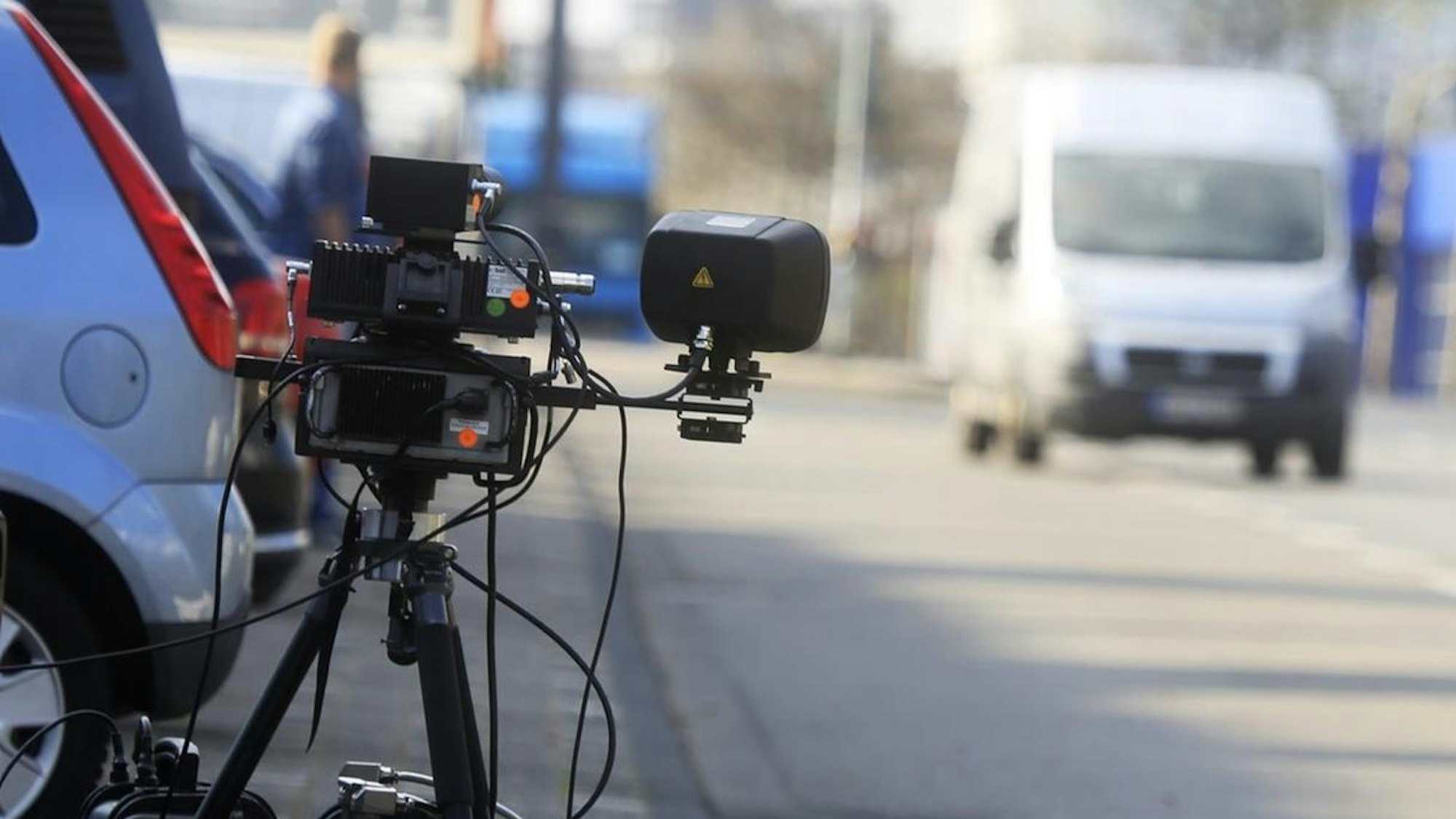 Blitzer in Leverkusen