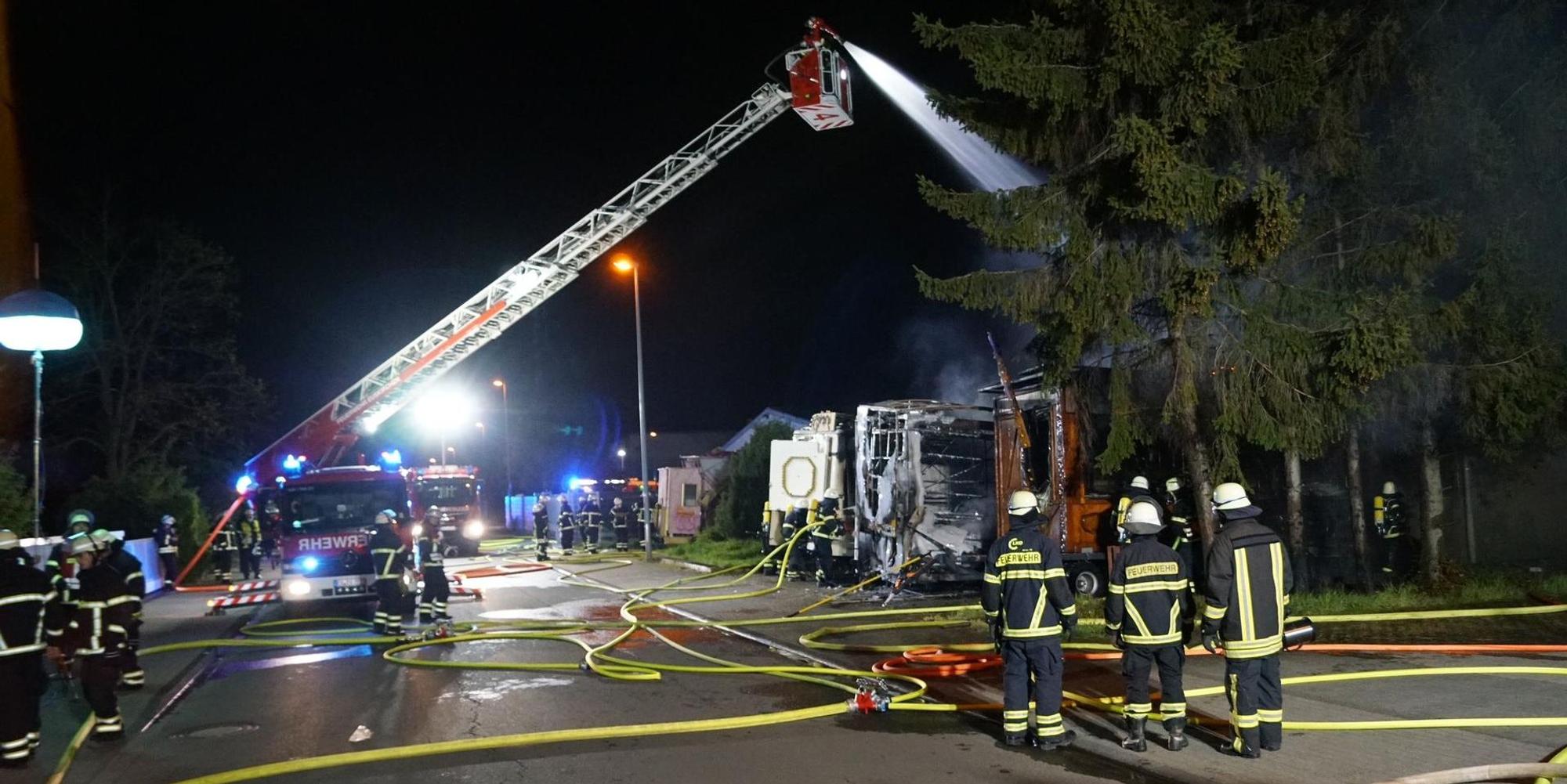 Feuer Kirmeswagen Euskirchen