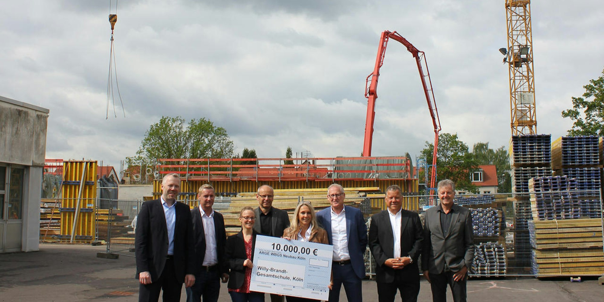 höhenhaus baustelle schule schäfer