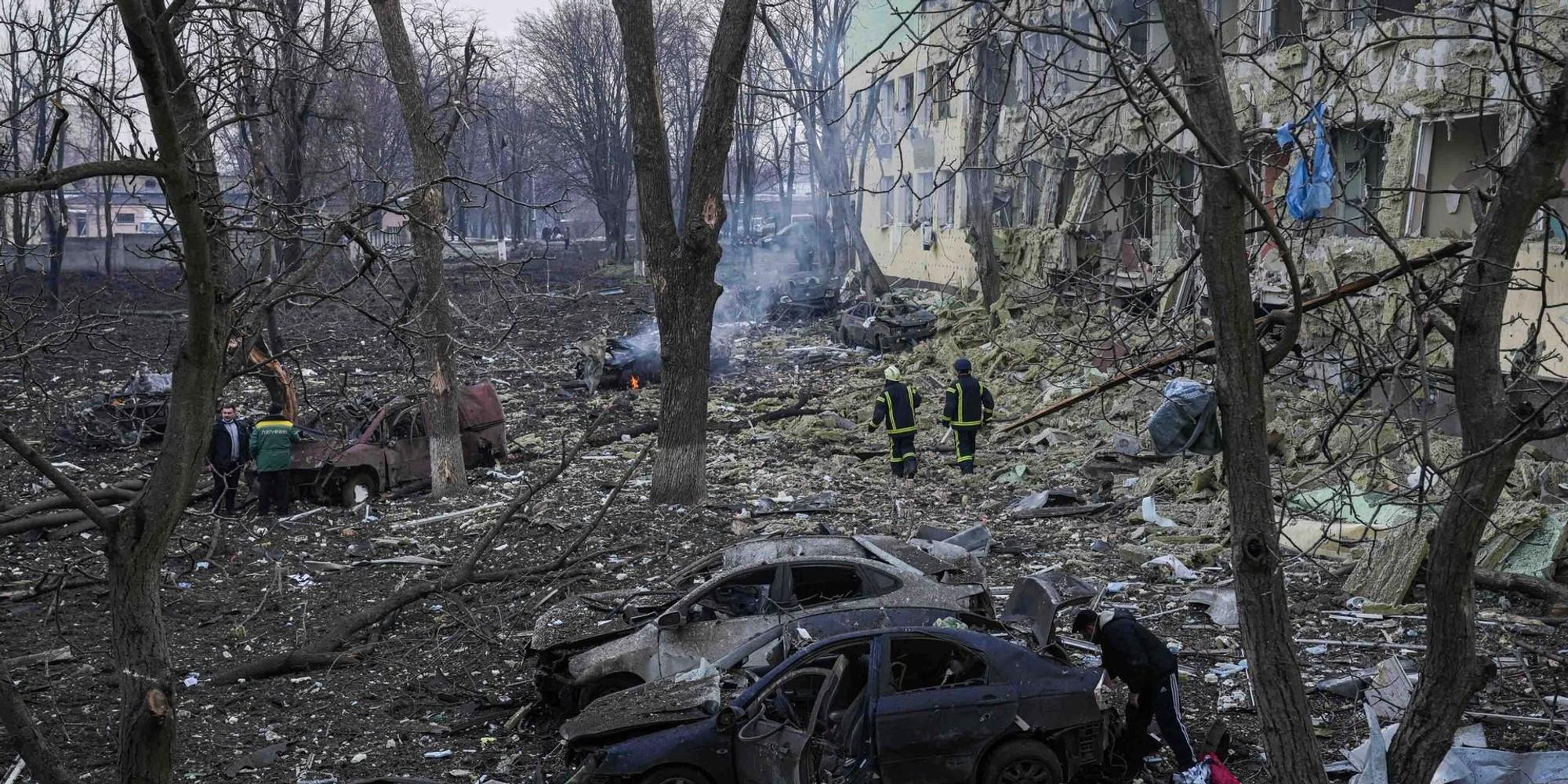 Mariupol Trümmer 2103