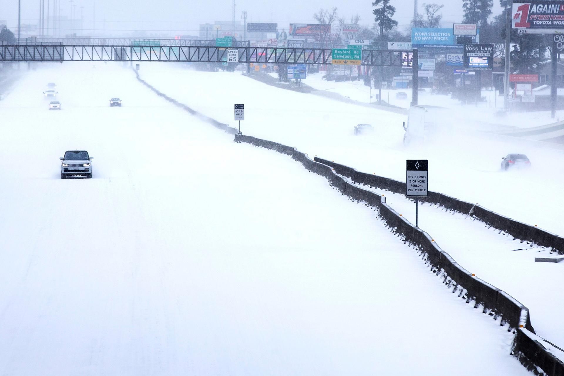 Schnee Texas 180221
