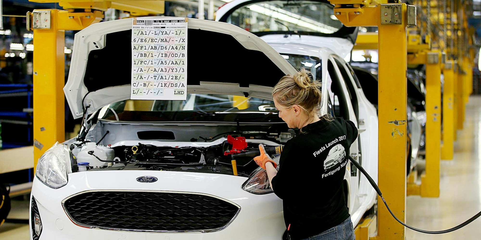 Ford Werk Niehl Arbeit