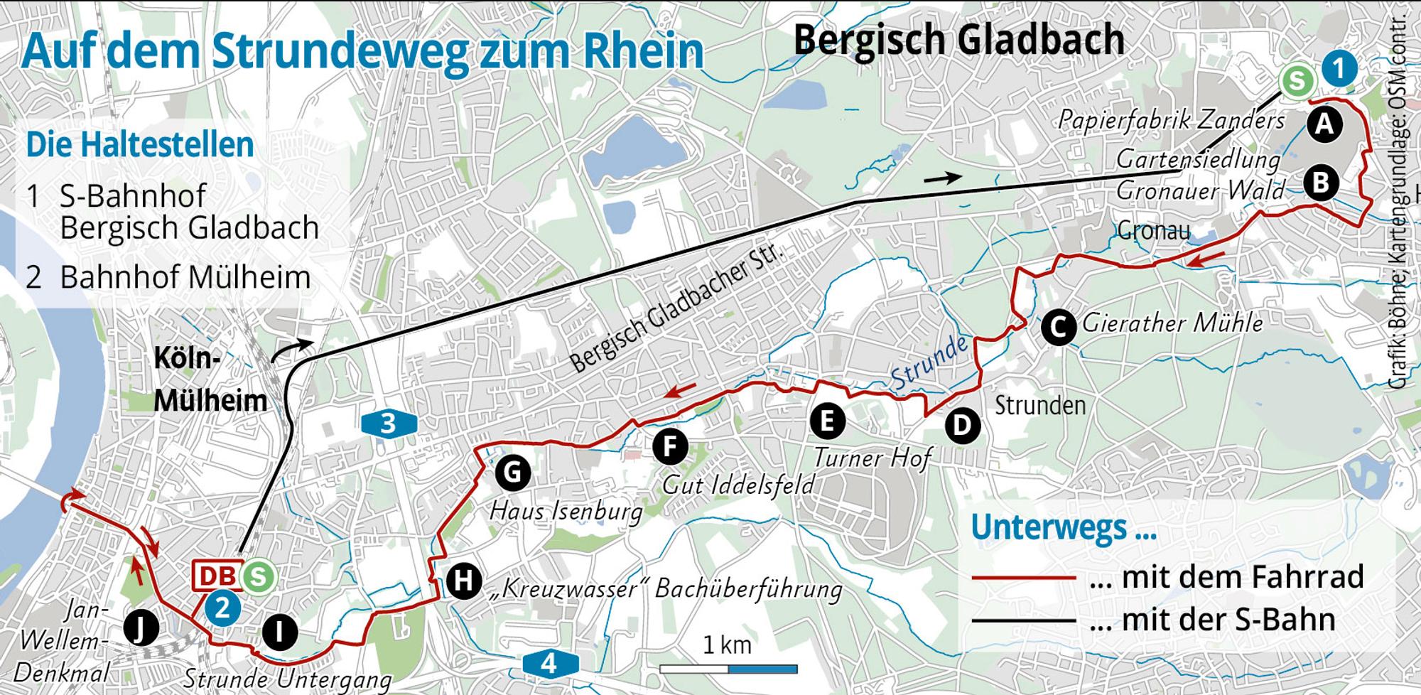 Grafik Strundeweg