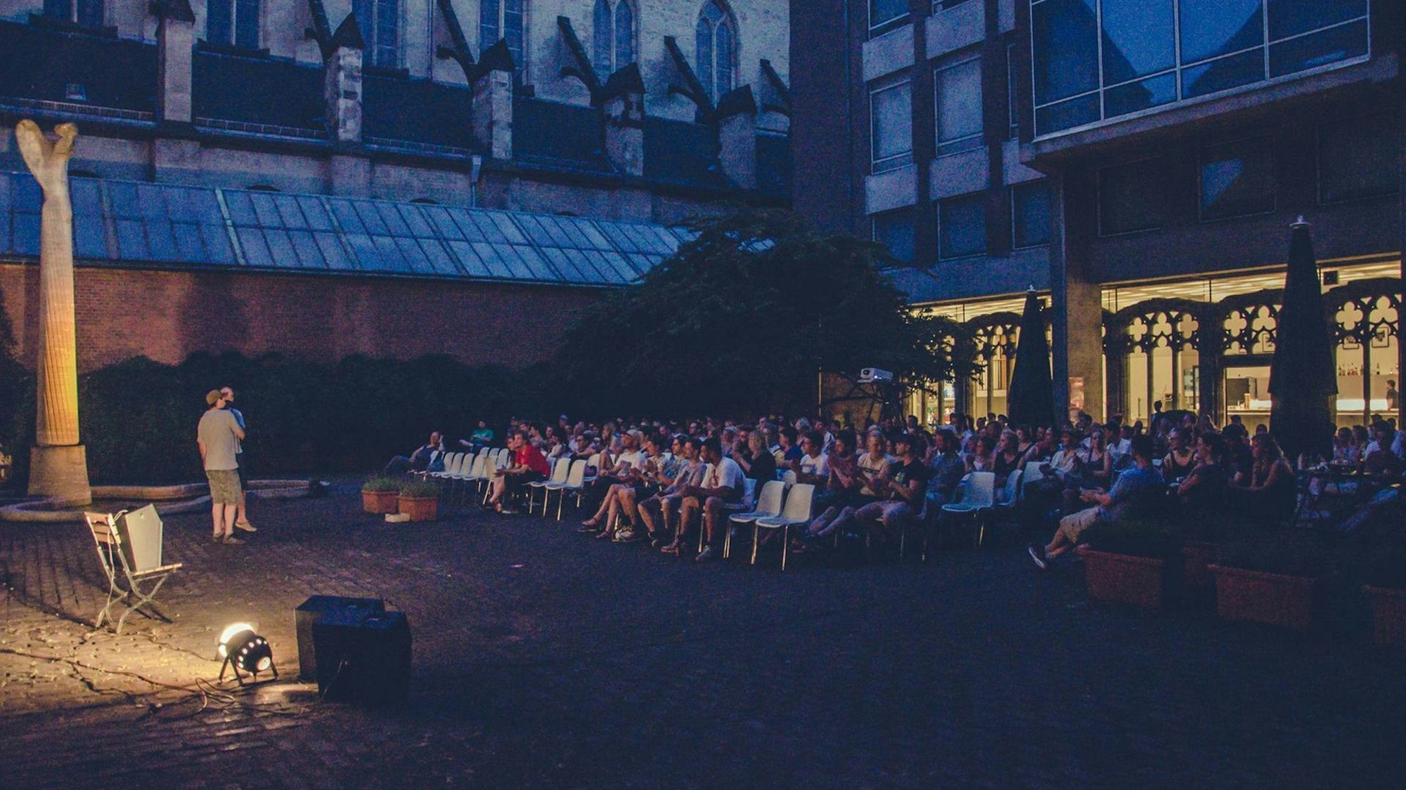MAKK OpenAir Kino in Köln.