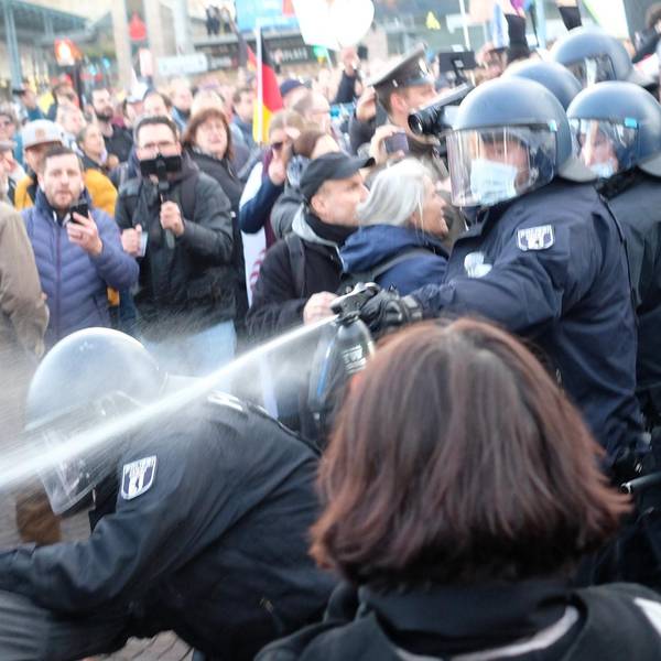 Corona Demo Sachsen 1