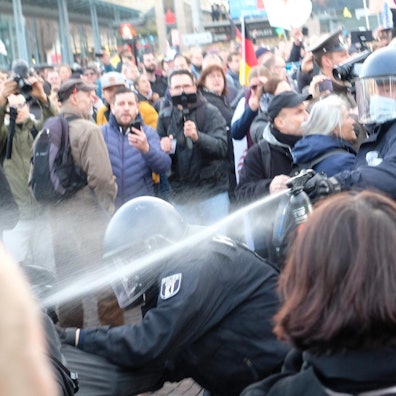 Corona Demo Sachsen 1