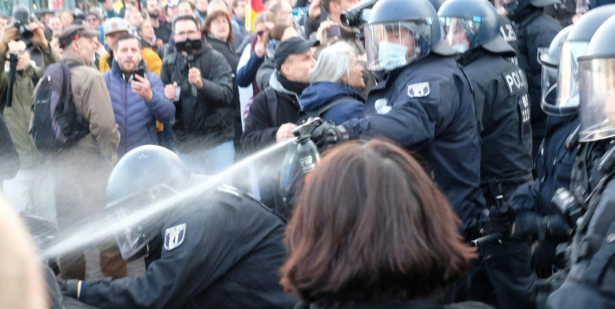 Corona Demo Sachsen 1