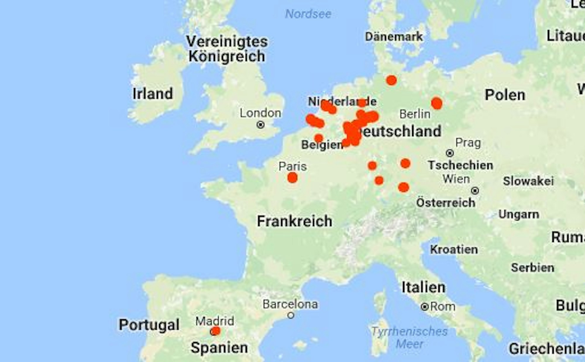 Google Local History