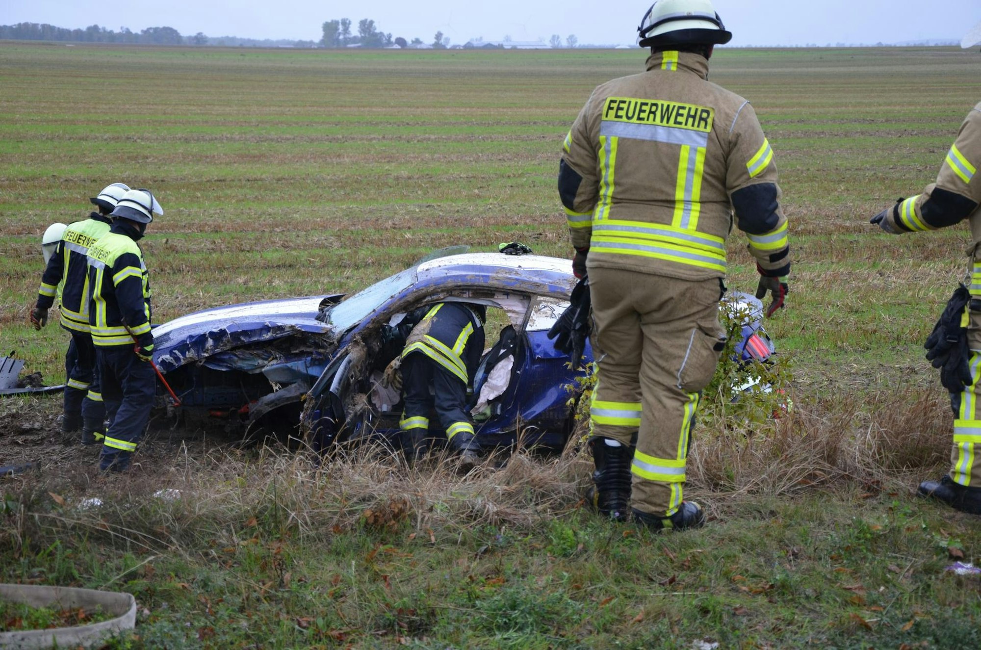 Unfall Kerpen: Auto überschlagen