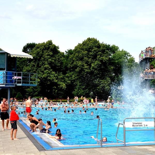 Freibad Elsdorf Übersicht