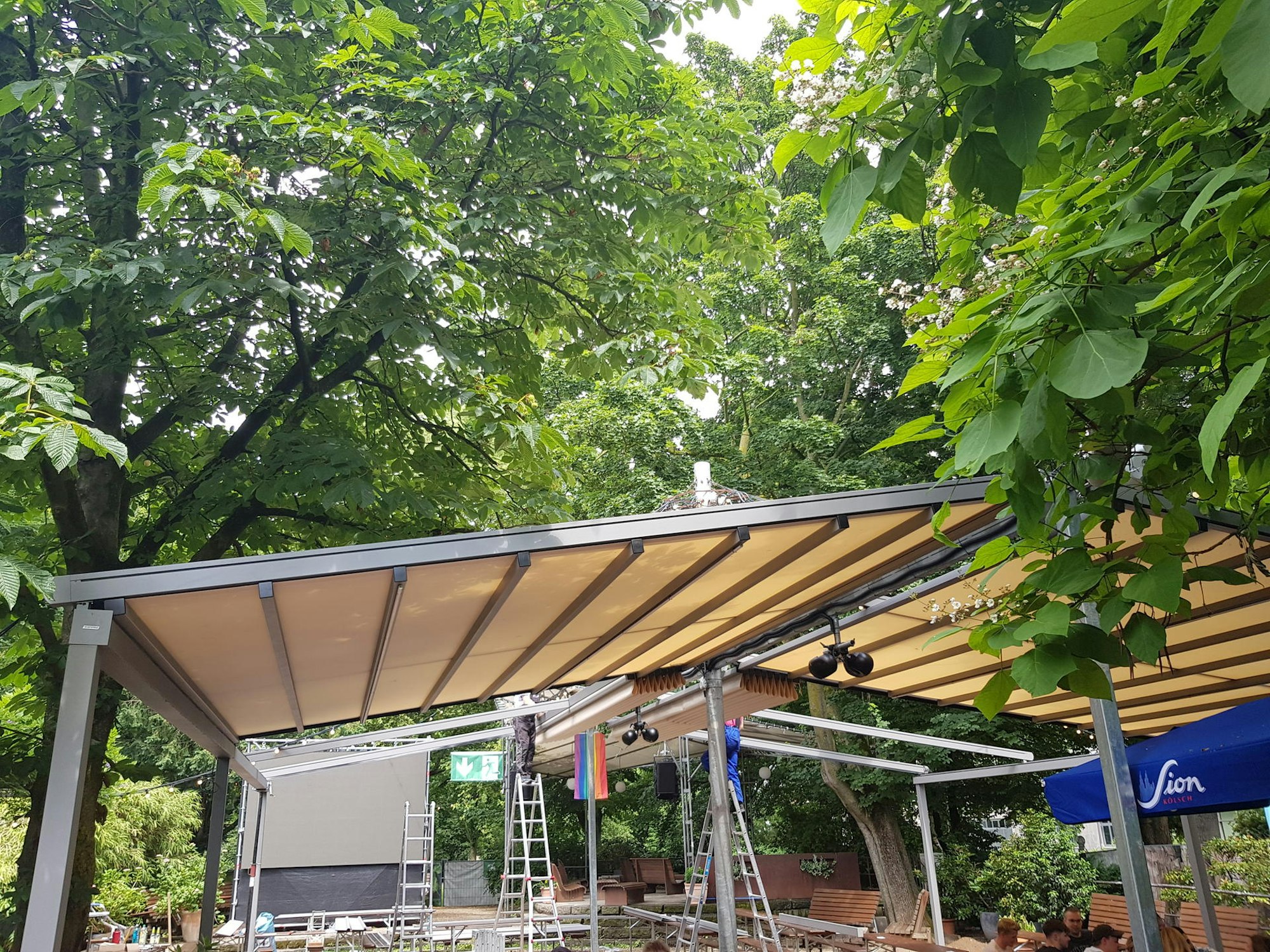 Stadtgarten_Überdachungsarbeiten