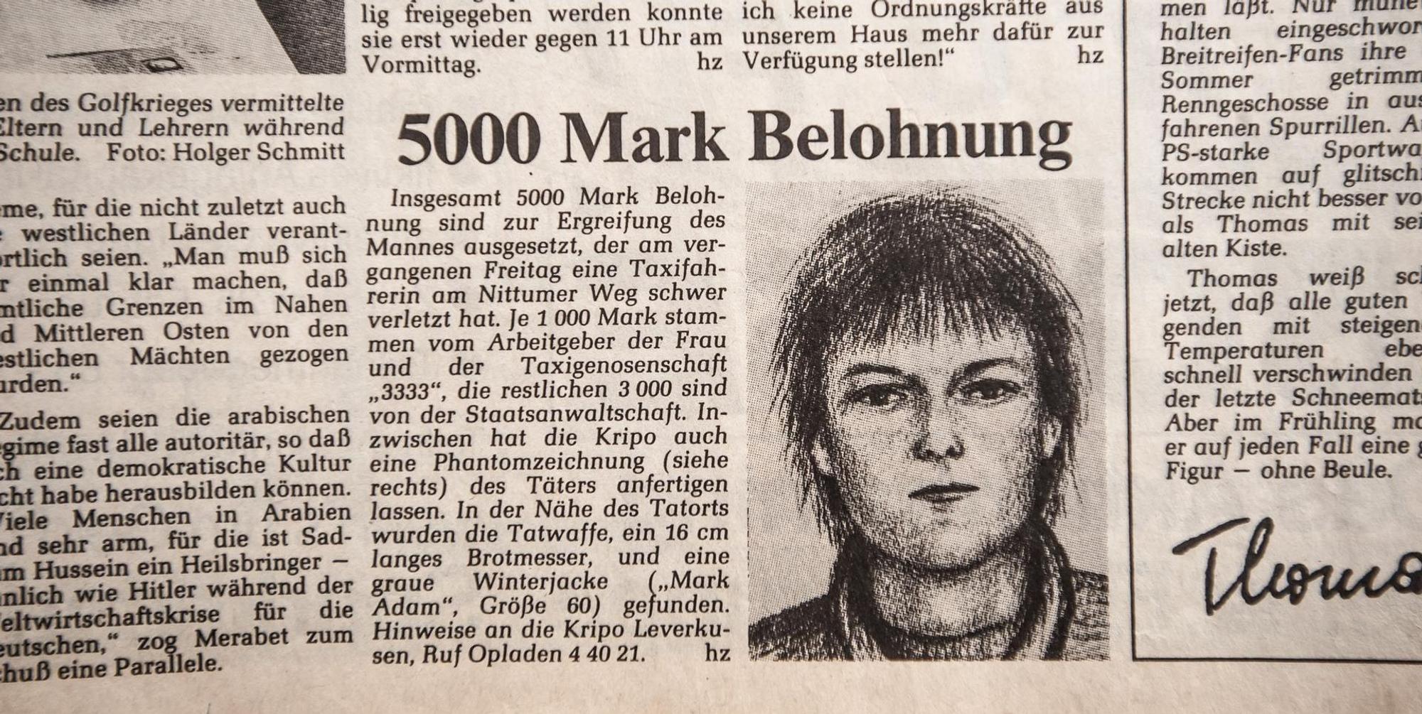 Cold Cases Leverkusen Zeitung_003