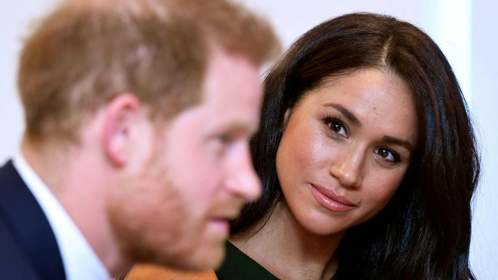 Prinz Harry und seine Ehefrau Herzogin Meghan bei einem öffentlichen Termin.