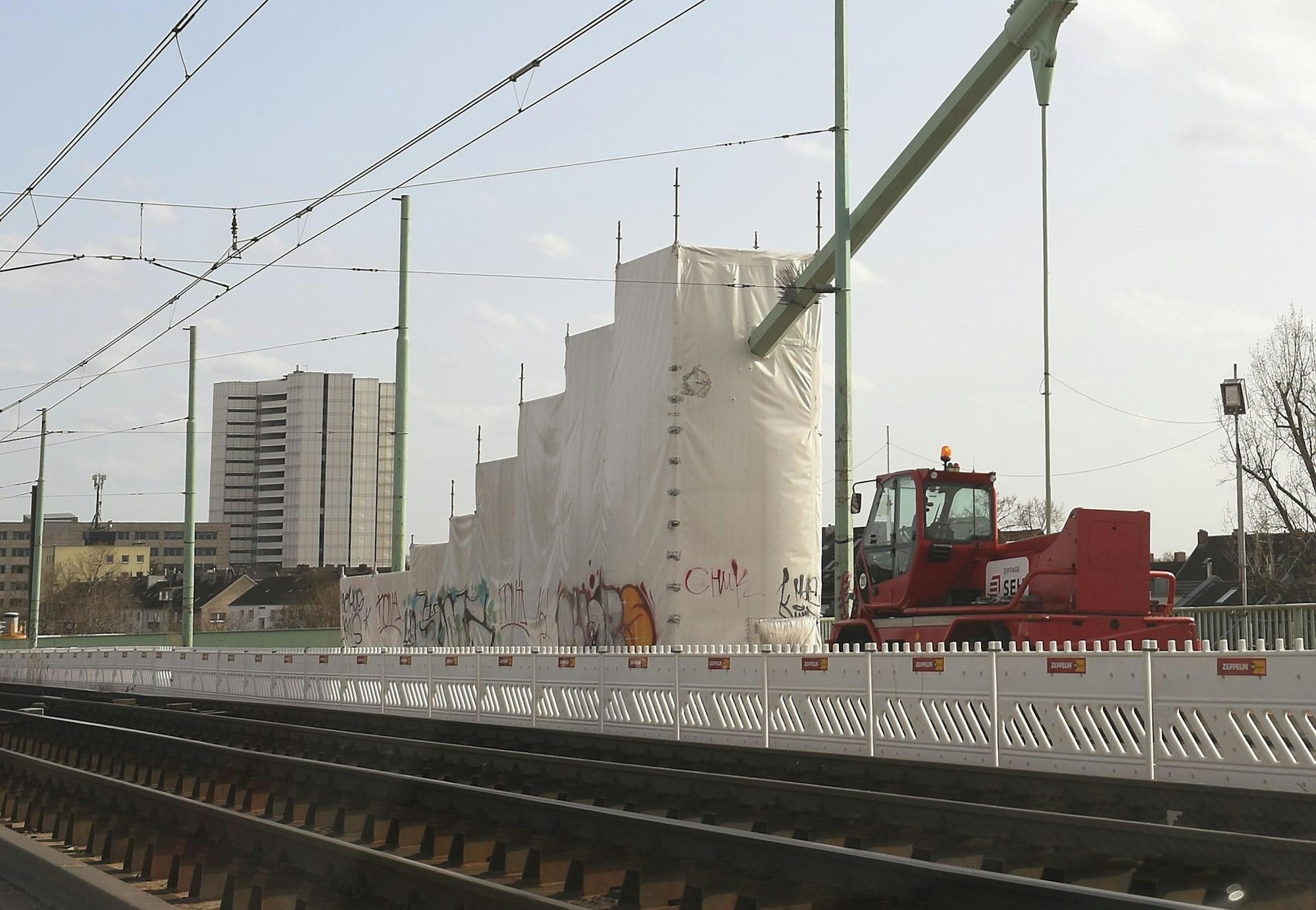 Bau Mülheimer Brück