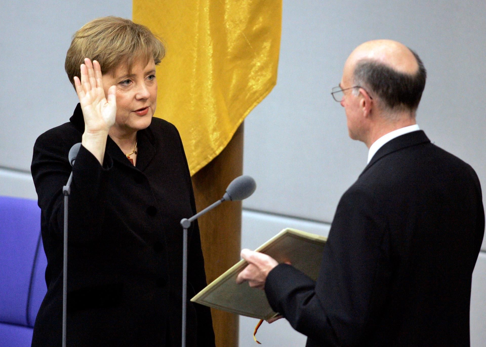 Merkel Vereidigung
