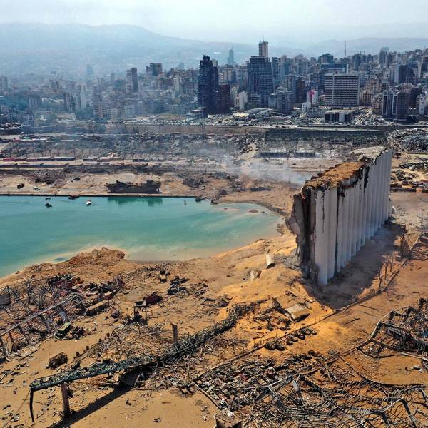 Beirut Luftaufnahme afp