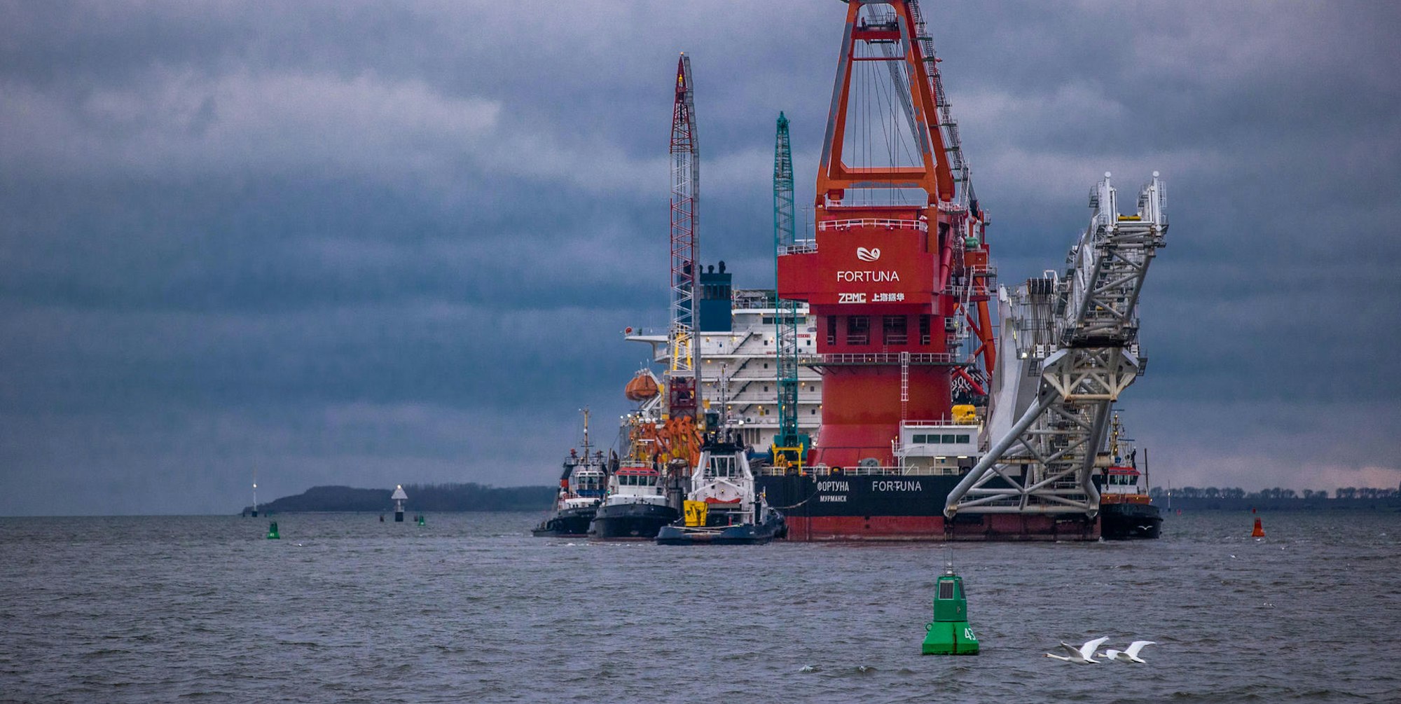 Gas Pipeline Ostsee dpa