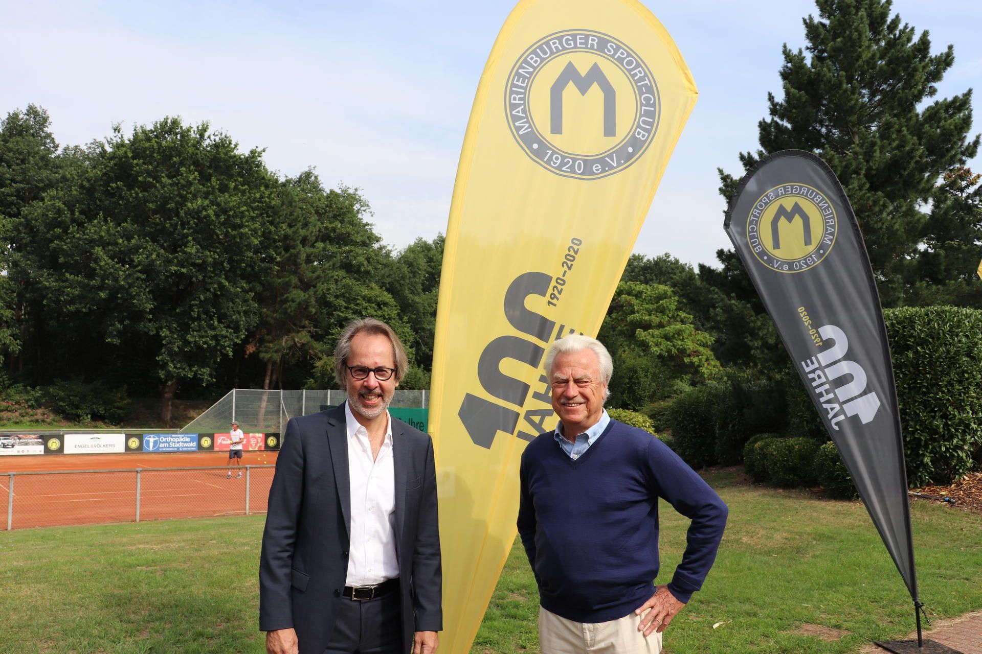 MSC 1. Vorsitzender Prof.Dr. Müller-Wiedenhorn und Stellvertreter Michael Münker