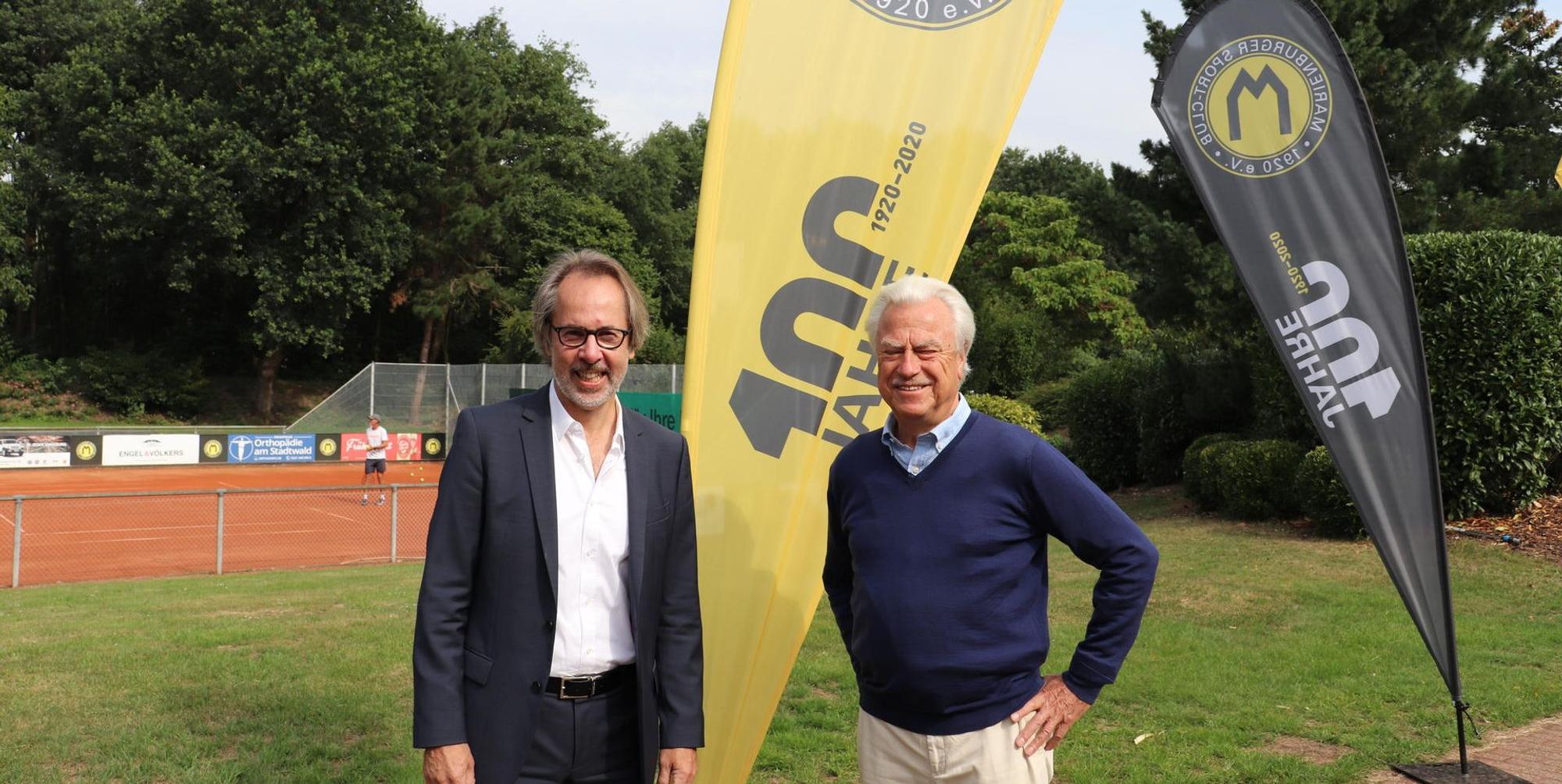 MSC 1. Vorsitzender Prof.Dr. Müller-Wiedenhorn und Stellvertreter Michael Münker