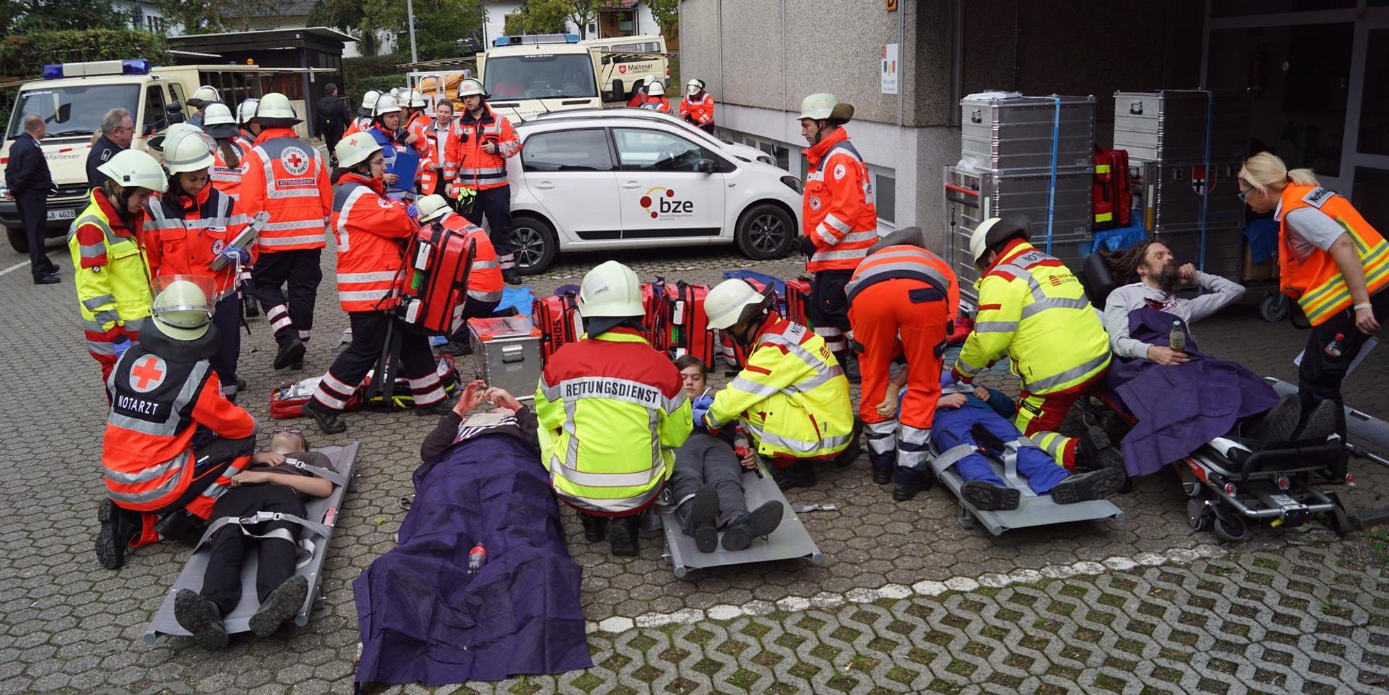Katastrophenschutzübung