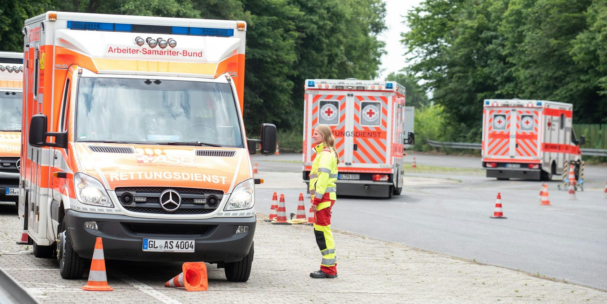 Fahrtraining Rettungswagen