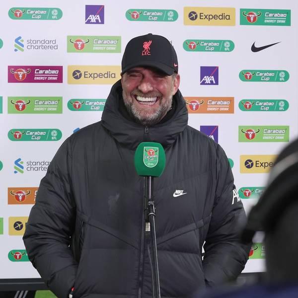 Klopp am Mikrofon