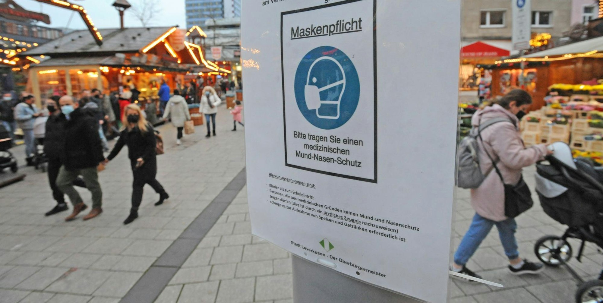 Corona Weihnachten Leverkusen