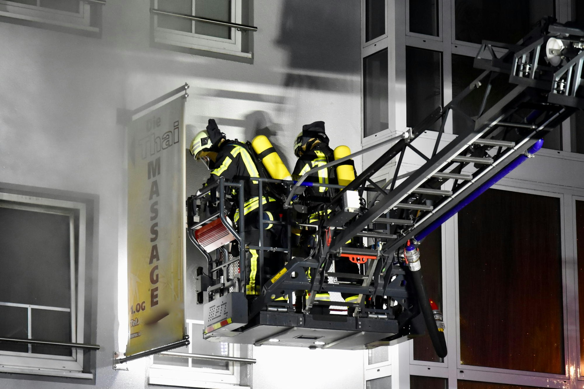 Großbrand Hennef 1