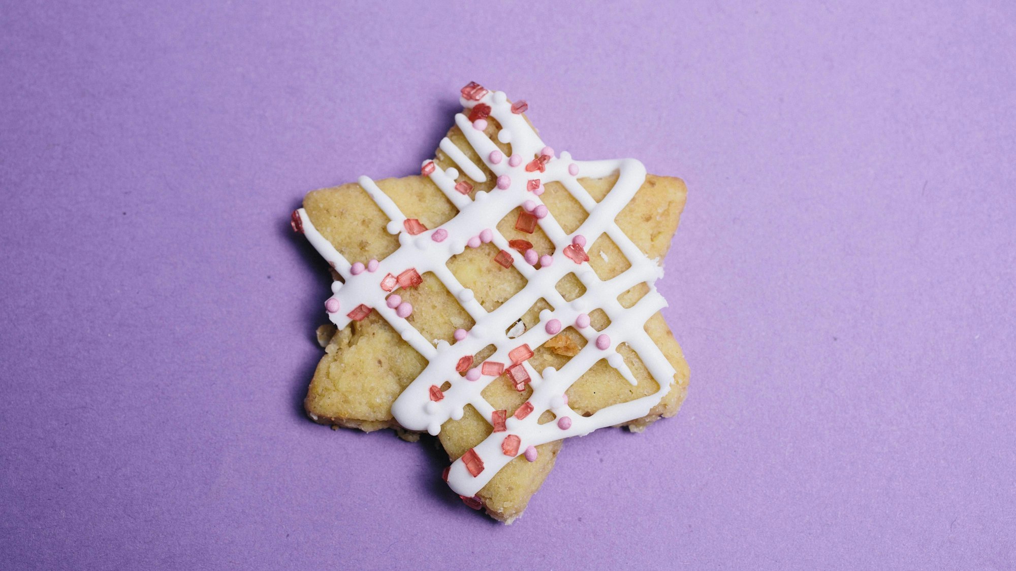 Knusperkekse in Sternenform